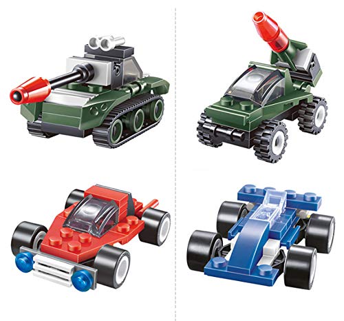 image for Sawaruita Mini Building Bricks Military Vehicles，Compatible Bricks w