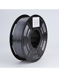 Stronghero3D   Filamento PLA de impresión 3D, 0.069 in, metal, color gris oscuro gris, peso neto: 2.2 lbs, precisión +  0.002 in