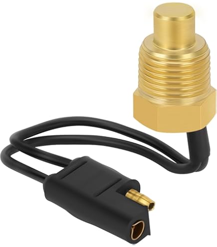 Screw In Temperature Sensor SR109 Fan Thermal Sensor Switch For 1999 Polaris Magnum 500 ATV - Temperature Sensor ATV Fan Thermal Switch 1999 - Foto 2
