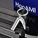 HooAMI Cremation Jewelry for Ashes Necklace for Men,Urn Necklaces for Ashes for Women Stainless Steel Urn Necklace Pendant with Angel Wing Charm (38mm Angel Wing)