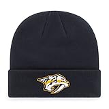 OTS NHL Nashville Predators Men's Raised Cuff Knit Cap, Team Color, One Size