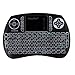 iPazzPort Backlit Keyboard and Bluetooth Mini Wireless Keyboard with Touchpad for Raspberry Pi and Android Smart Tv and PC KP-810-21SBL primary