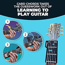 Learn Guitar in Minutes Card Chords