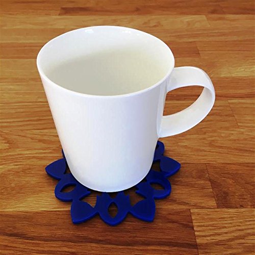 Super Cool Creations Coasters - Snowflake Shaped - Blue - 8 Set