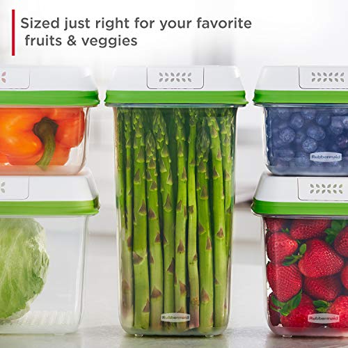 Rubbermaid FreshWorks Produce Saver, Medium and Large Storage