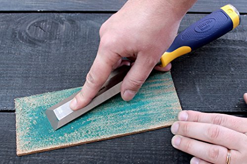 Leather Strop Honing Sharpening Strop Knives Chisel Tools 3 x 8 inch Double-Sided Stropping Leather + Polishing Compound - Vegetable Tanned Leather Stropping Polishing Carving Gouges - BeaverCraft - Thumbnail 6