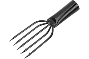 3,4,5Prong Fishing Harpoon, Stainless Steel Normcore Puck Screen 3 4 5Prong Portafiltro Fork Fish Spear Gig Hook Four Teeth (