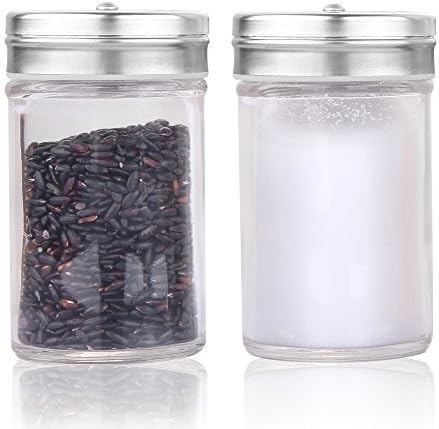 Pepper Shaker Stainless Steel Rotary Cover Pepper Can Barbecue (2)