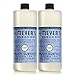 Mrs. Meyer's Multi-Surface Cleaner Concentrate, Use to Clean Floors, Tile, Counters,Bluebell Scent, 32 oz- Pack of 2