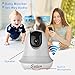 SOTION Baby Monitors Wireless WiFi Internet Network IP Surveillance Security Video Home/Indoor Camera System, Baby and Pet Monitor with Pan and Tilt, Two Way Audio & Night Vision