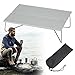 VPABES Aluminum Folding Table, Portable Camping Picnic Table for Camping, Beach, Backyards, BBQ, Picnic and Morethumb 4