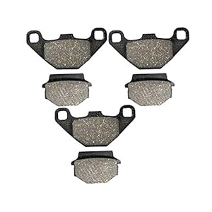 3x remblokken reserveonderdeel voor/compatibel met SMC Canyon 500 RAM 520 503RR voor en achter