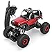 SZJJX RC Cars 1/18 Scale 4WD High Speed Vehicle 12MPH+ 2.4Ghz Radio Remote Control Off Road Racing Monster Trucks Fast Electric Race Desert Buggy with LED Light Vision Metal Shell Red