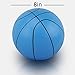 MICROFIRE Pool Basketball Replacement 8 inch Inflatable Ball Set Swimming Pool Water Kids Toy Indoor Outdoor Soft Durable with Pump for Toddler Adults (2 Balls and 1 Pump) (8