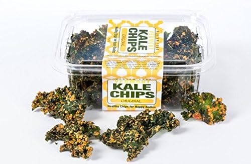 Vermont Kale Chips Organic Raw Healthy Snack - Not So Plain Original Kale Chips 2 oz