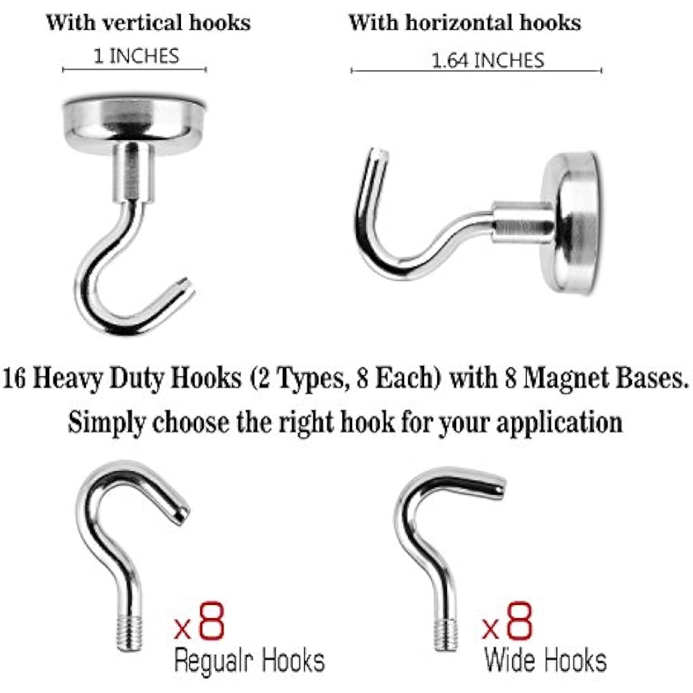 Hooks For Cruise Cabins, Home, Office, Classroom, Locker, 40