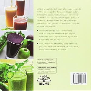 500 zumos verdes: bebidas saludables y desintoxicantes, para reforzar la vitalidad y mejorar el es