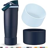 BonneChance 2 Pcs Silicone Boot for Owala 40oz & 30oz FreeSip Sway Tumblers, Protective Bottom Bumper Anti-Slip Sleeve Accessories for FreeSip Sway Water Bottles, Dishwasher Safe and BPA Free