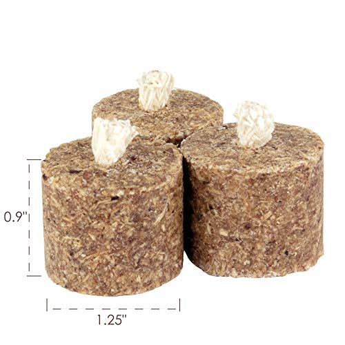 Ecofire AllNatural Fire Starters for Campfires, Camping, BBQ Charcoal Grill, Wood Stove