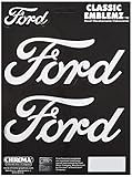 Chroma 8117 Ford Script Classic Emblem Decal