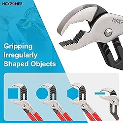 MAXPOWER 12 inch Groove Joint Pliers, Quick