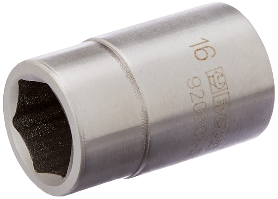 Beta Tools 920INOX-A Hexagonal Socks 1/2 A Stainless Steel 16, 16 mm