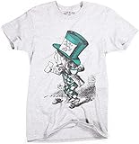 Superluxe™ Mens Mad Hatter Vintage Style Alice in Wonderland T-Shirt