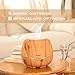 Paxamo Diffuser for Essential Oils, Ultrosonic Diffuser 300ml Room Atomizer/Aroma Humidifier/Natural Oil Diffusing -for Home, Large Room, Spa