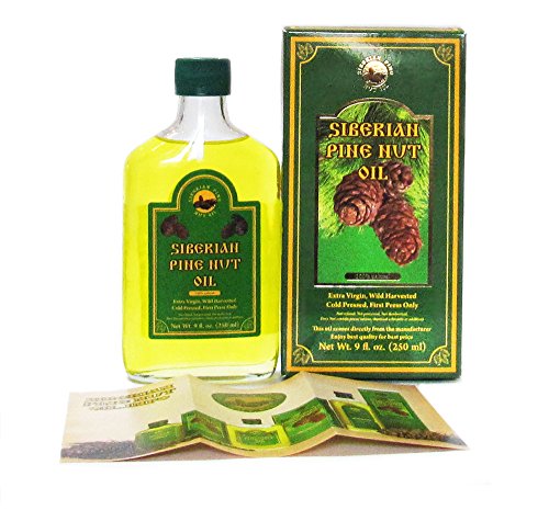 SUPERIOR GRADE PINE NUT OIL - 9 oz/250 ml. Extra Virgin, Authentic and 100% Natural. Unfiltered, First Press Only, Cold-pressed. Pressed from Wild Harvested, Organic, Raw Pine Nuts.