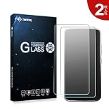 RIFFUE Xiaomi Mi Mix 2 Screen Protector, Slim Premium HD Clear Bubble Free Anti Scratch Protective 9H Hardness Tempered Glass 3D Touch Compatible Film for Xiaomi Mi Mix 2 [Case Friendly] [2 Pack]