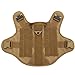 SHI RUI Water-Resistant Tactical Military K9 Dog Harness Vest Walking Hiking Hunting MOLLE Training Harness for Service Dog (L, Tan)