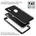 SPIDERCASE iPhone X/iPhone Xs Waterproof Case, Dustproof Snowproof Shockproof IP68 Certified Waterproof iPhone X/iPhonee Xs Case with Built-in Screen Protector for iPhone X/iPhone Xs