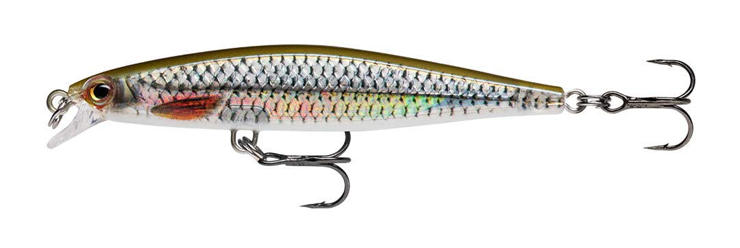 Rapala Shadow Rap Lure with Two No. 8 Hooks, 0.7 m Swimming Depth, 7 cm Size, Live Roach