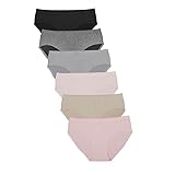 Zeemey 6 Pack Women's Underwear Seamless Brief