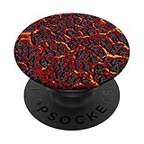 Volcanic Hot Red Fire Lava PopSockets