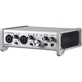 Tascam SERIES 102i 10 IN/2 OUT USB Audio Interface with MIDI, DAW Recording Software for Songwriting, Podcasting, Recording,Silver