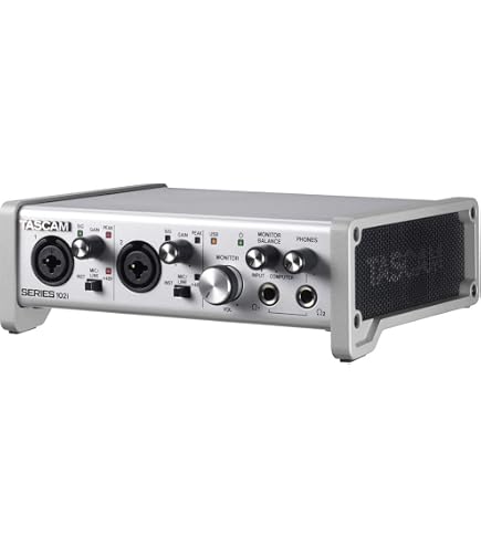【TASCAM】SERIES 102i オーディオインターフェイス Amazon.com: Tascam SERIES 102i 10 IN/2 OUT USB Audio Interface