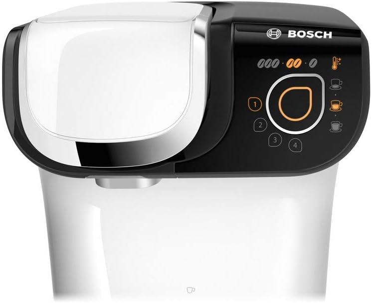 Tassimo My Way 2 Kapselmaschine TAS6504 Kaffeemaschine by Bosch, mit Wasserfilter, über 70 Getränke, Personalisierung, vollautomatisch, einfache Zubereitung, 1.500 Watt, 1,3 Liter, weiß