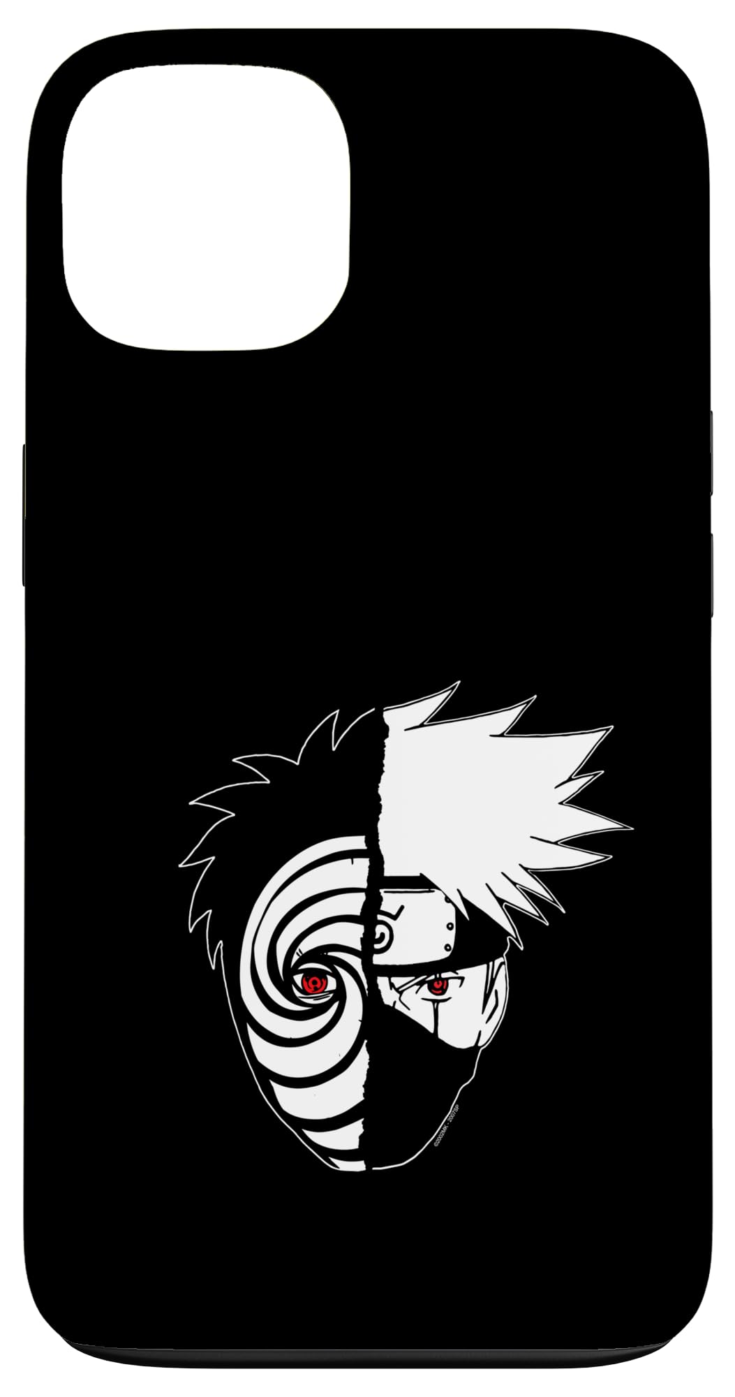 Naruto Shippuden Kakashi Tobi Split Face Case for