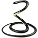 Elongdi Realistic Snake, Realistic Rubber Snake Toy, Black Mamba Fake Snake Animal Fake Toy for Scary Trick or Joke, 52 Inches