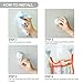 SUNDOKI Suction Cup Hooks, Removable Vacuum Holder for Restroom, Bathroom and Kitchen Towel Hanger Storage (4 Pack)