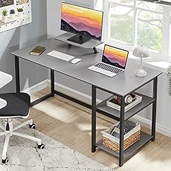 GreenForest Computer Home Office Desk with Monitor