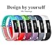 sunyfeel Replacement Bands Compatible for Fitbit Alta and Alta HR, Adjustable Soft Silicone Sport Wristband for Alta/Alta HR, Replacement bands for Alta hr - Large Small Women Men