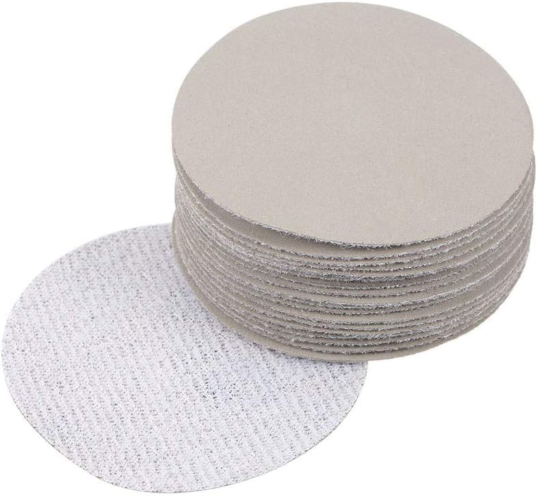 TA-VIGOR 20Pcs 5000 Grit 2 Inch Wet & Dry Sanding Discs, Hook & Loop Backing, Aluminium Oxide & Silicon Carbide, Compatible with Angle Grinder & Random Orbital Sander — image 1