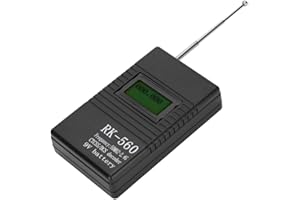 GONETRE Rf Frequency Counter Butt 11×8×2 Accurate Rk560 50mhz2.4ghz Frequency Counter Meter Portable Handheld Radio Frequency Testing