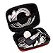 Earphone Carrying Case, Miniko(TM) [3 Pack] Portable Storage Hard Case Bag Holder Pouch for SD TF Card Earphone Headphone Earbuds iPod Bluetooth Headset and Charging Cable