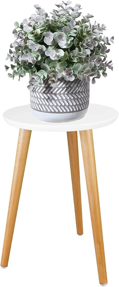 Hniuyun Indoor Plant Stand Wooden Table 42x28cm Modern Home Decor