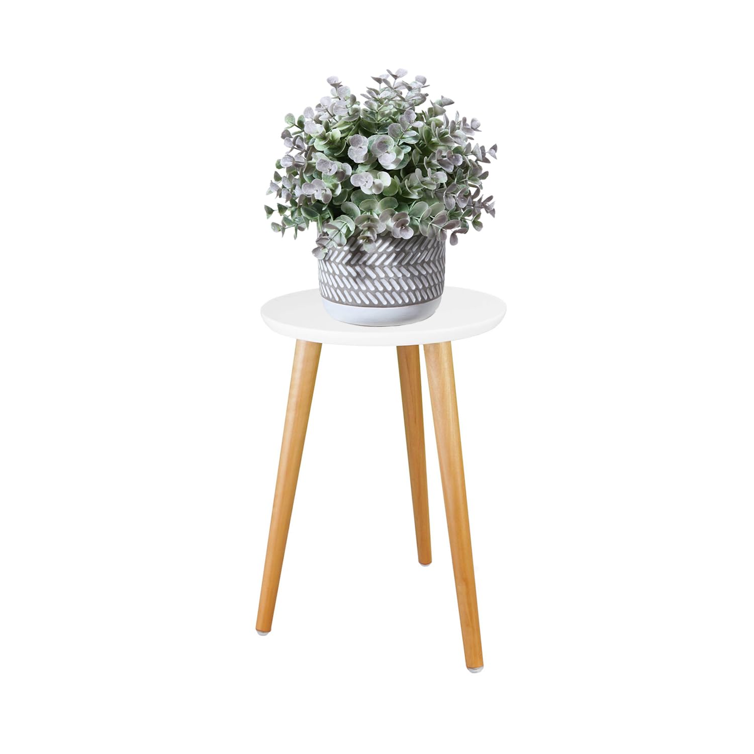 Hniuyun Indoor Plant Stand - Wooden Table for Flower Pots, Modern Home Decor, 42 x 28cm