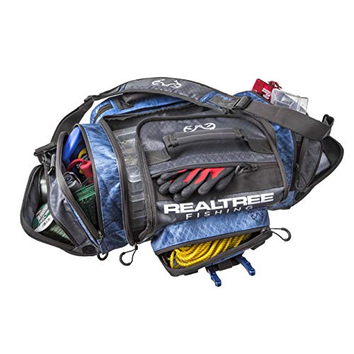 INSIGHTS i4 Tackle Bag 3600 Series Realtree Fishing Deep Blue with (3) i3600 Bait Trays - Thumbnail 3