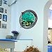 BooDecal 3D Porthole View Undersea Tropical Fishes Waterproof Peel and Stick Vinyl Wall Decals Wall Stickers for Kids Room Bathroom 18 inches x 18 inches